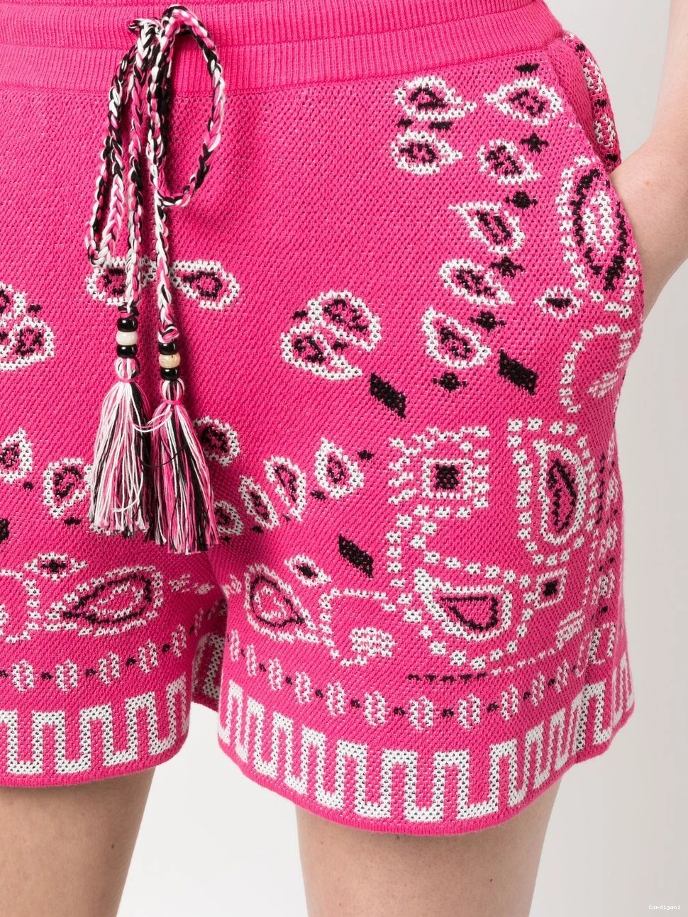 Cheap Women bandana-print shorts Alanui pique 0718
